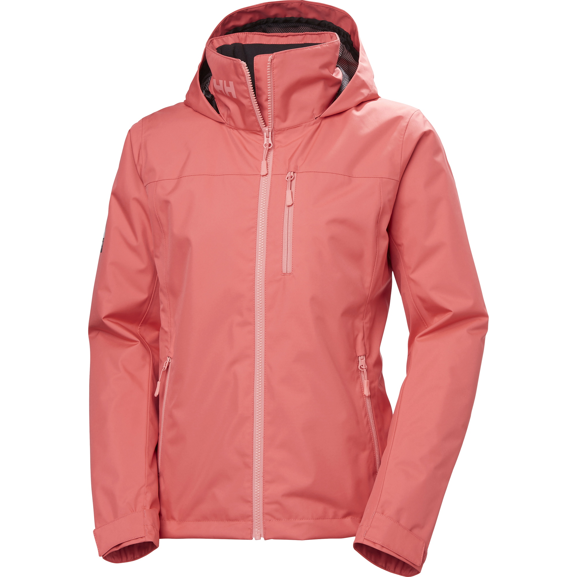 2026 Helly Hansen Da Donna Crew Giacca Intermedia Con Cappuccio 2.0 34447 - Sunset Pink